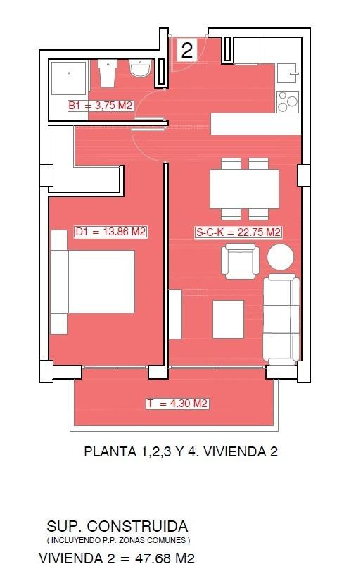 Moderný apartmán v Torrevieja – Playa El Acequión