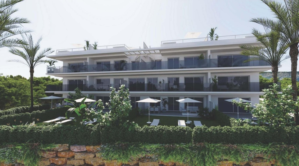 Moderný apartmán v Finestrat – Sierra Cortina
