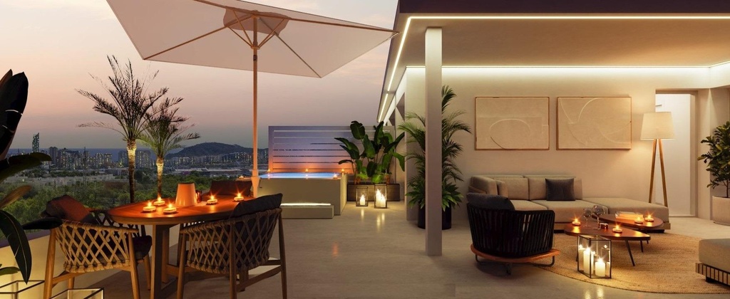 Moderný apartmán v Finestrat – Sierra Cortina
