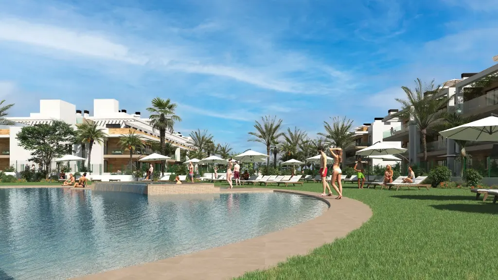 Velapi Golf exteriér s bazénom