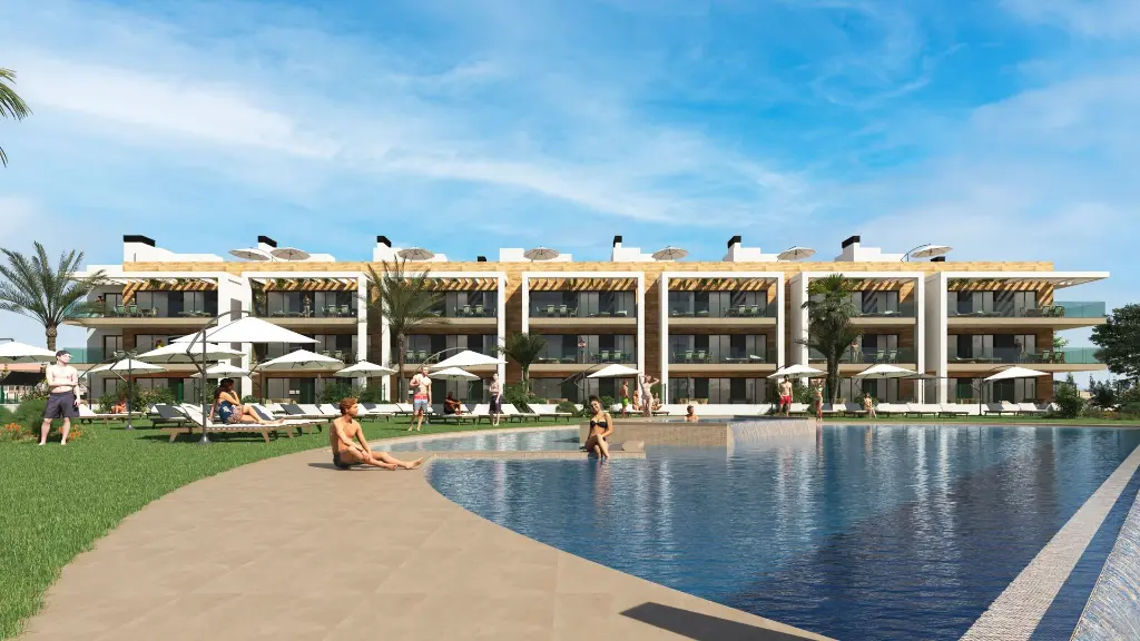 Velapi Golf exteriér s bazénom