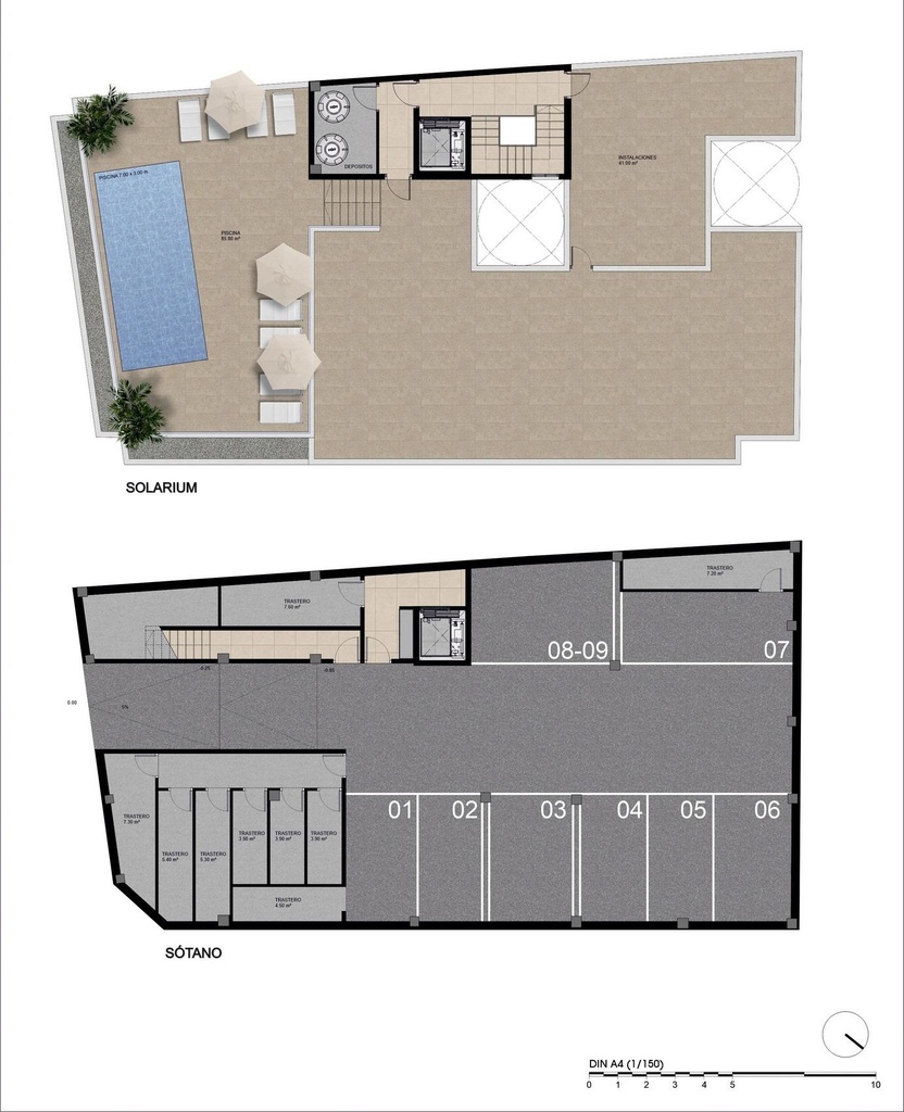 Novostavba apartmánov v Catral s bazénom