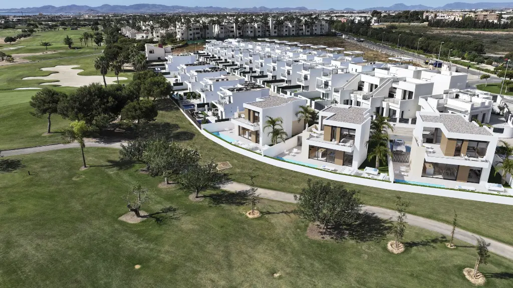 pohľad z dronu na Villas vista 12