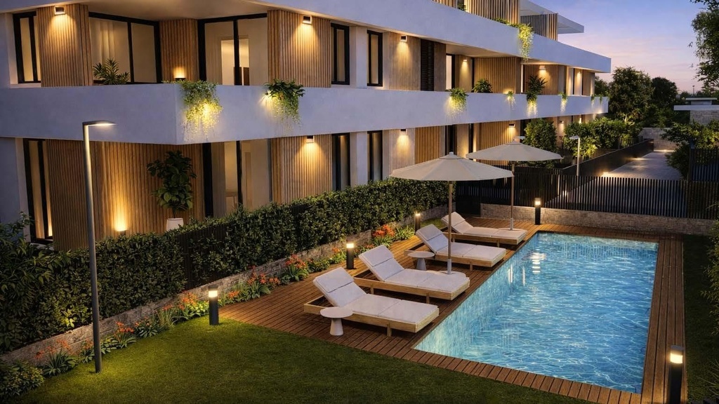 Novostavba apartmánov v Jávea Xàbia s bazénom