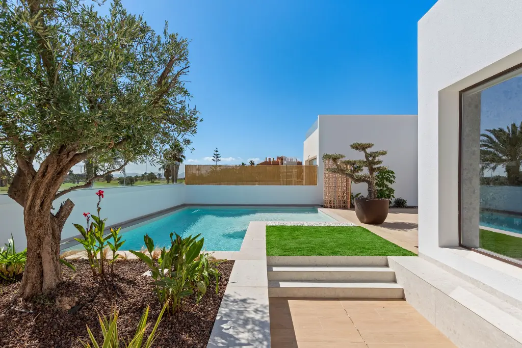 Serena view vila záhradka