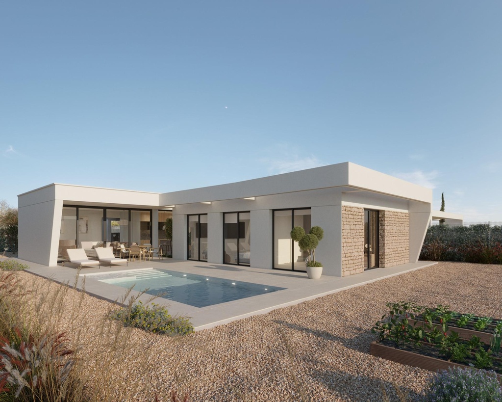 Moderná vila v Fuente Álamo – Hacienda del Alamo