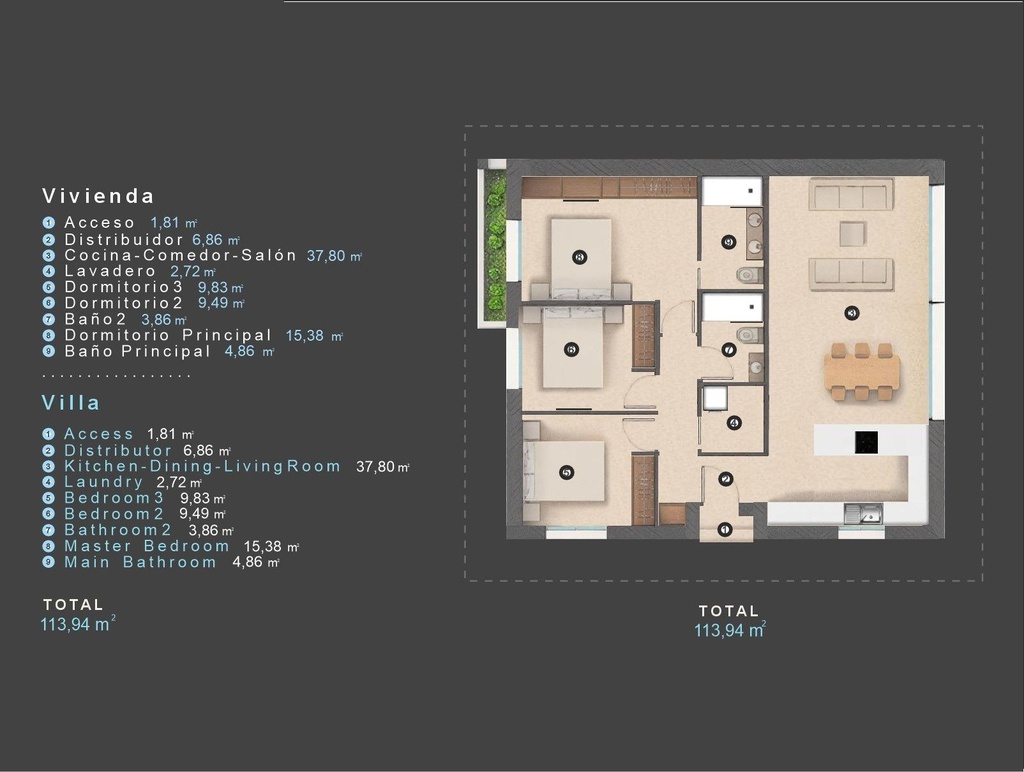 Moderná vila v Orihuela Costa – Las Filipinas