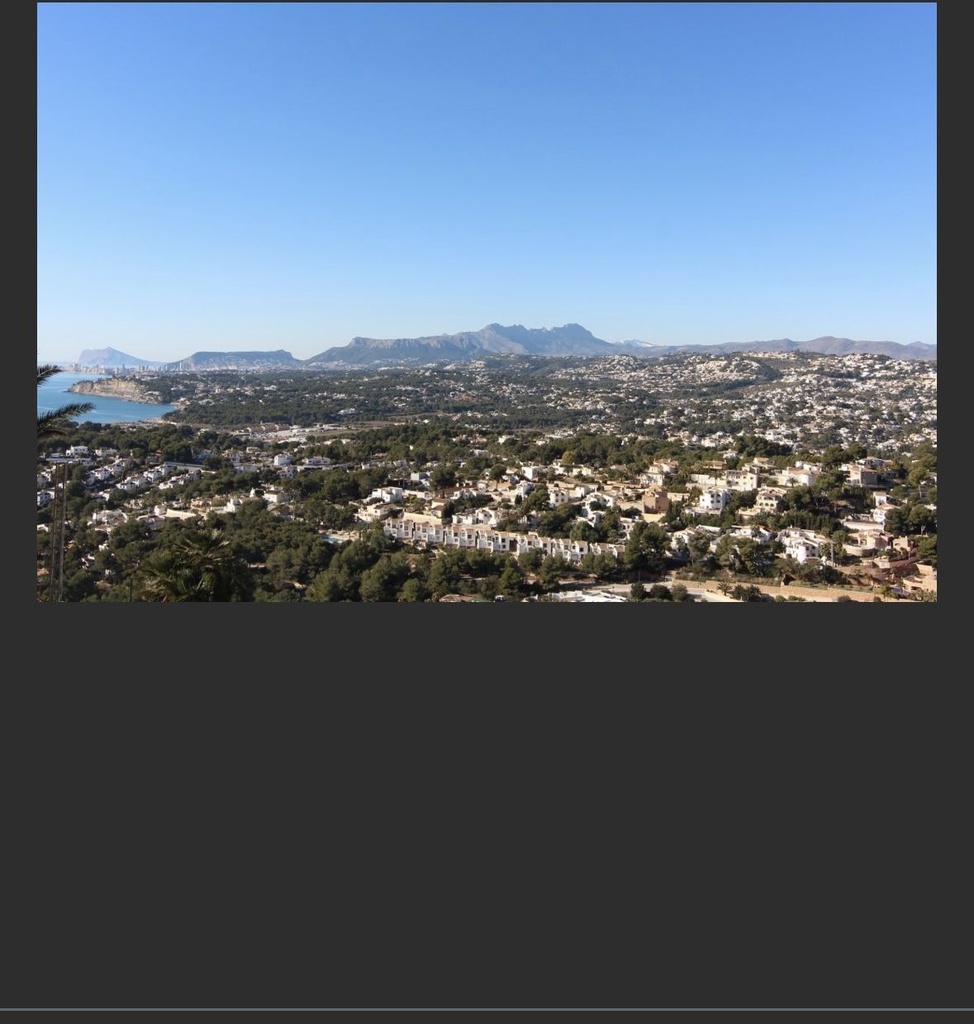 Moderný Land v Moraira – Costa Blanca