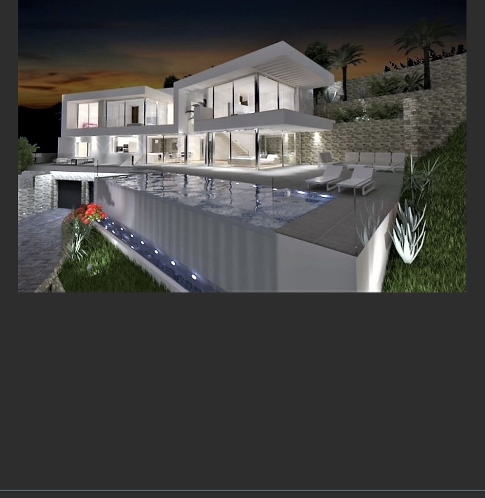 Moderný Land v Moraira – Costa Blanca