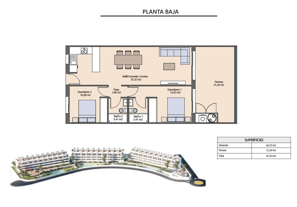 Moderný apartmán v Finestrat – Balcón De Finestrat