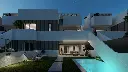 alma bungalov v noci
