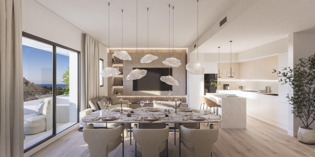 Moderný apartmán v Villajoyosa – Playa del Torres