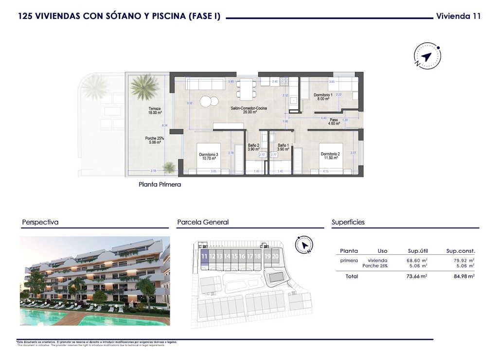Moderný apartmán v San Javier – Santiago De La Ribera