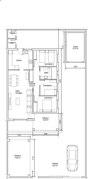 Moderný Semi Detached v Orihuela Costa – Punta Prima