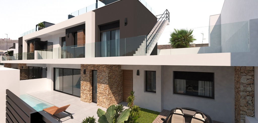 Moderný Land v Los Montesinos – Costa Blanca