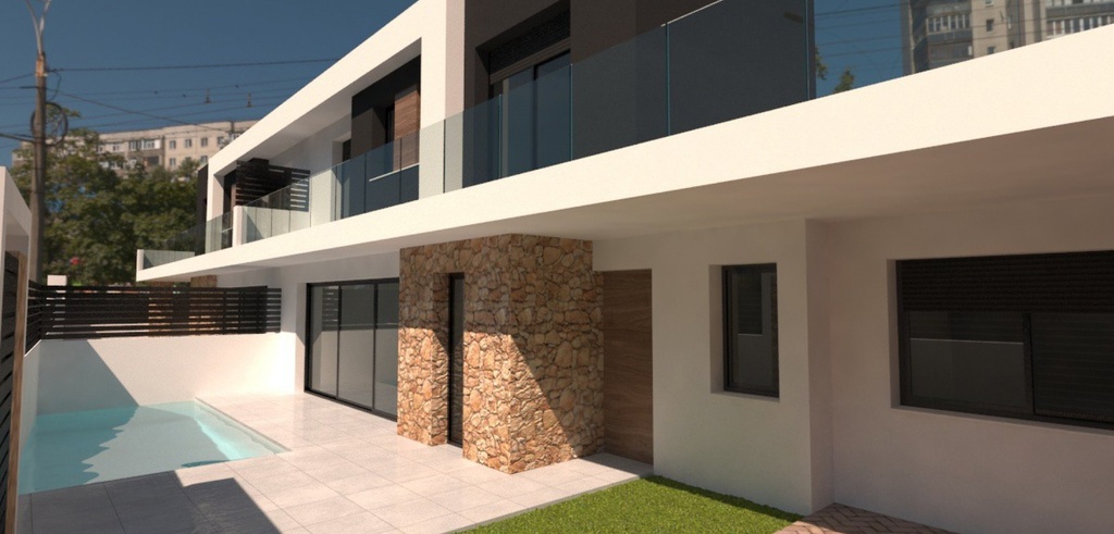 Moderný Land v Los Montesinos – Costa Blanca
