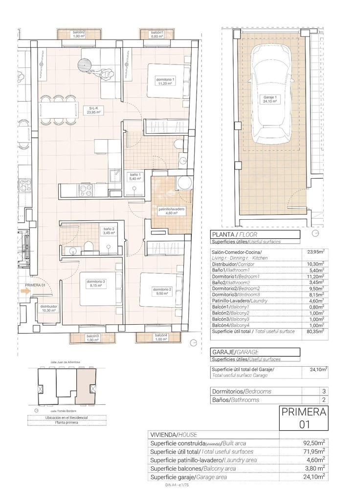 Novostavba apartmánov v Hondón de las Nieves