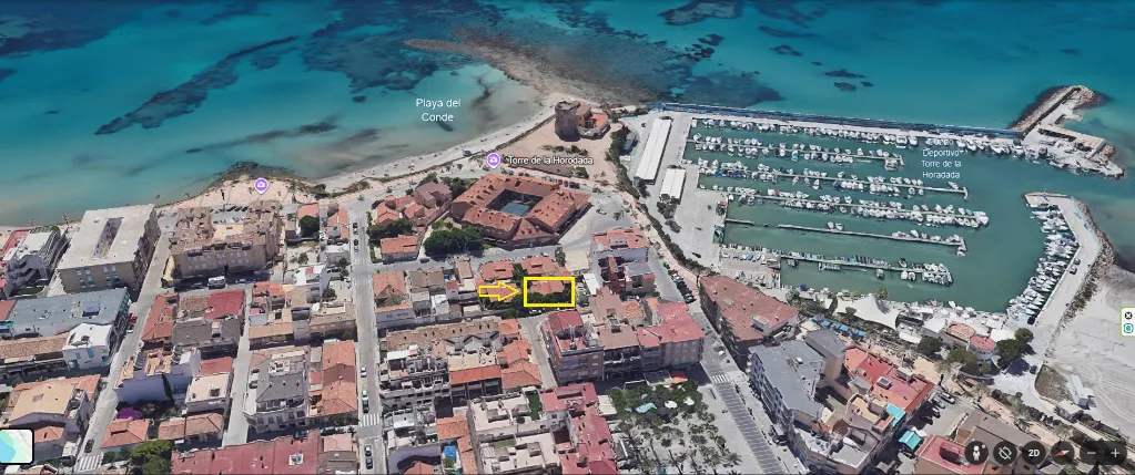 druhá línia pri pláži O-Porto beach