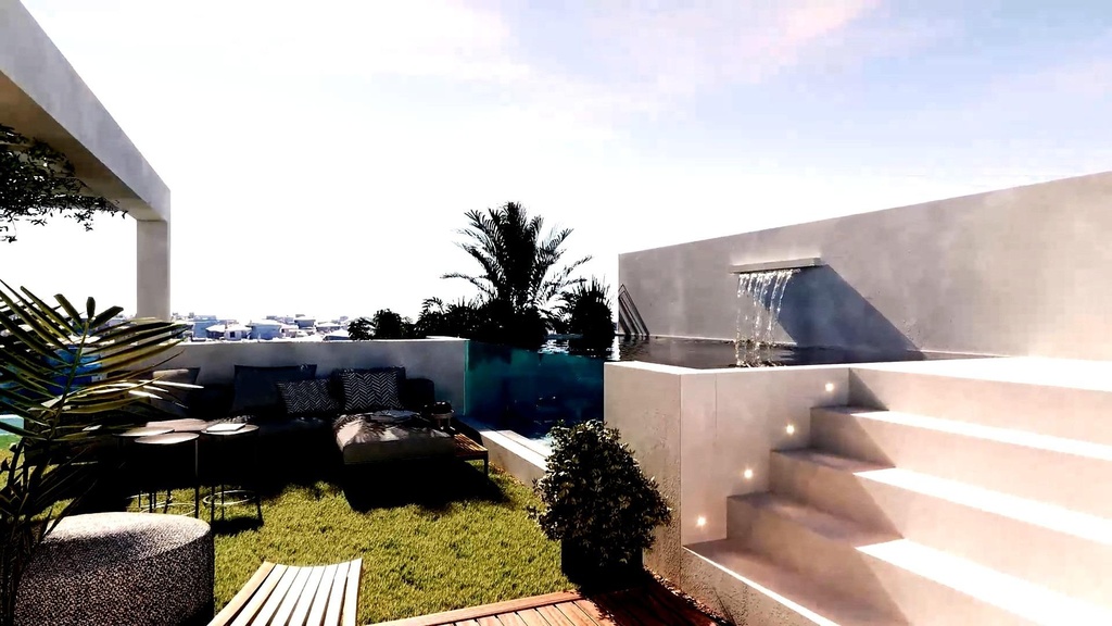 Novostavba penthousov v Torrevieja s bazénom
