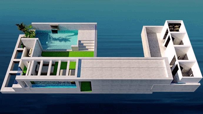 Novostavba penthousov v Torrevieja s bazénom