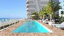 vyhrievaný bazén v Miami Towers
