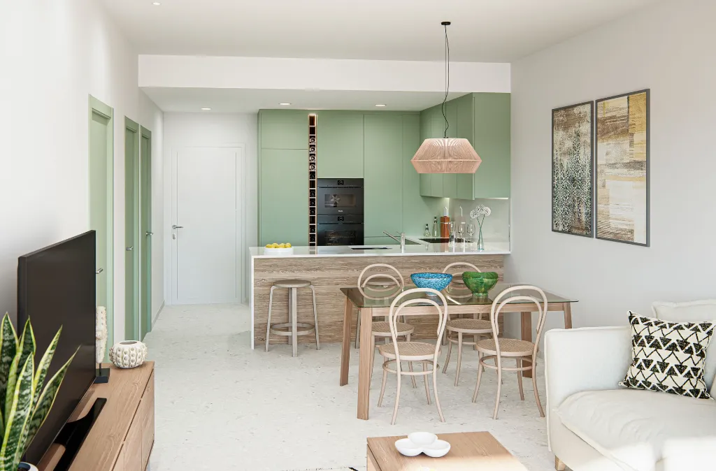 serena view apartmány kuchyňa