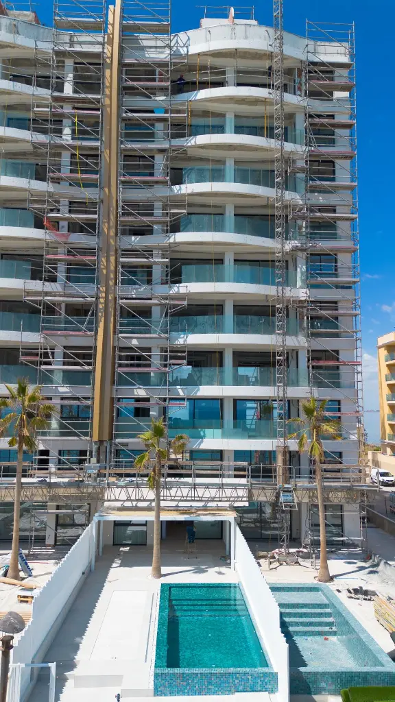 Miami Towers vo výstavbe