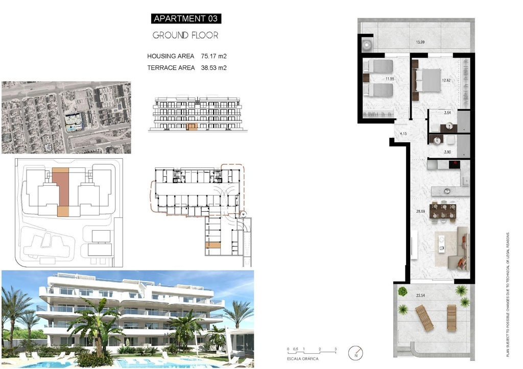 Moderný apartmán v Orihuela Costa – Lomas de Cabo Roig