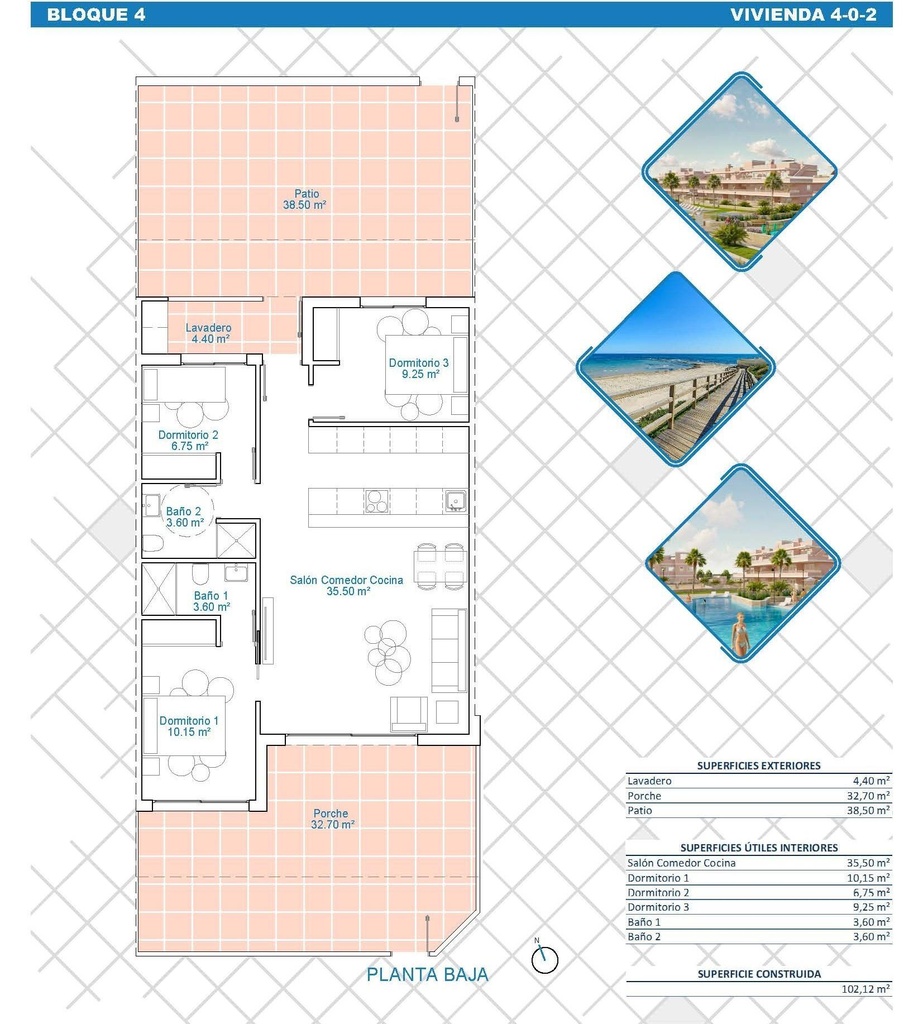 Exkluzívny nový rezidenčný projekt v Pilar de la Horadada, Costa Blanca, Španielsko