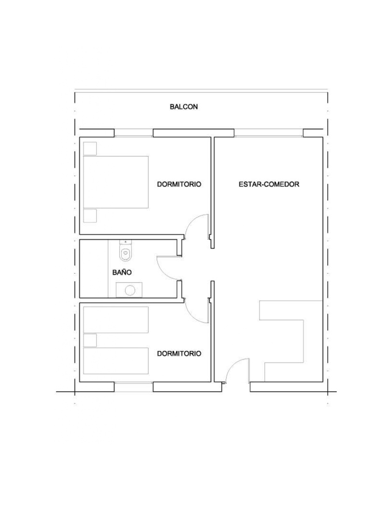 Nachádza sa v žiadanej časti Residencial Ibiza a tento zariadený byt s rozlohou 55 m² ponúka veľmi účelné dispozičné rie