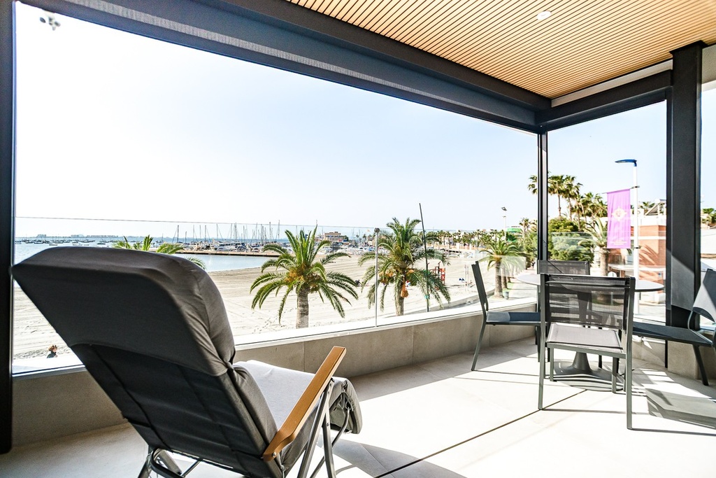Unikátne luxusné apartmán na prvom fronte s panoramatickým výhľadom na Mar Menor – Lo Pagán