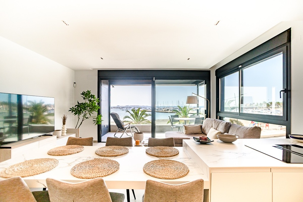 Unikátne luxusné apartmán na prvom fronte s panoramatickým výhľadom na Mar Menor – Lo Pagán