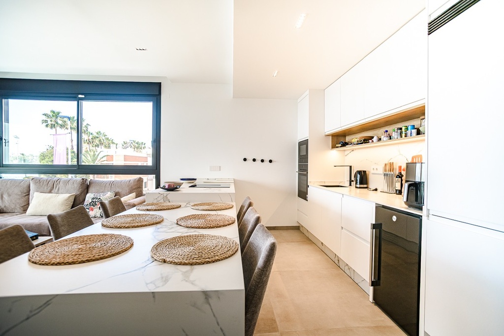 Unikátne luxusné apartmán na prvom fronte s panoramatickým výhľadom na Mar Menor – Lo Pagán