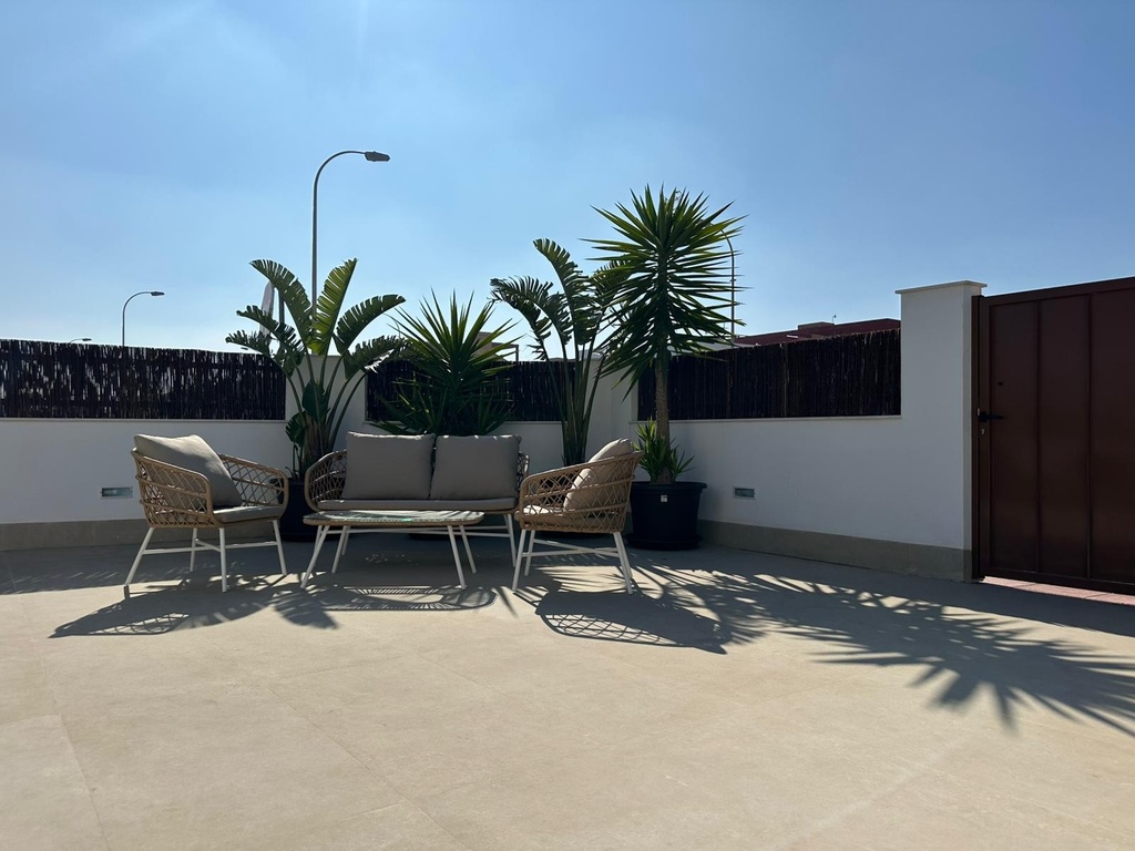 Úplne zrekonštruovaný skový domček v roku 2026 s atmosférou Ibiza, 500 metrov od Mar Menor – Santiago de la Ribera