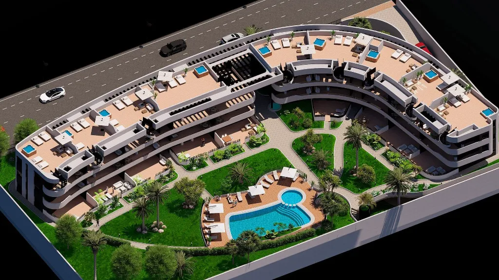 Torre Golf Garden z hora