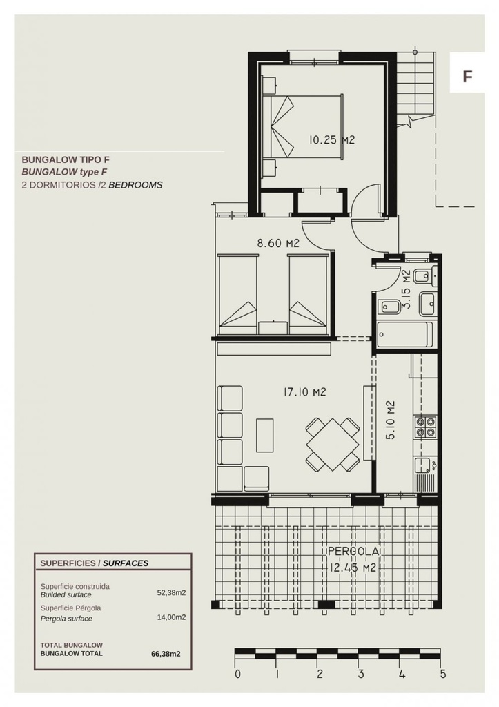 Moderný bungalow v Calpe – Gran Sol