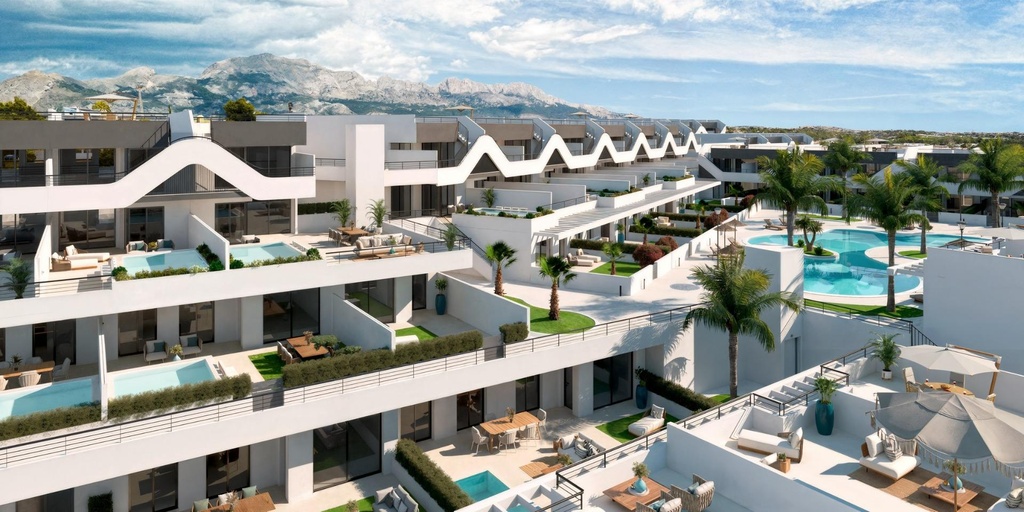 Moderný apartmán v Alfas del Pi – Alfaz del Sol