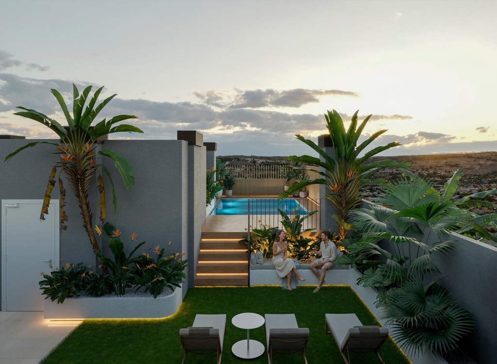 Novostavba apartmánov v Santa Pola s bazénom