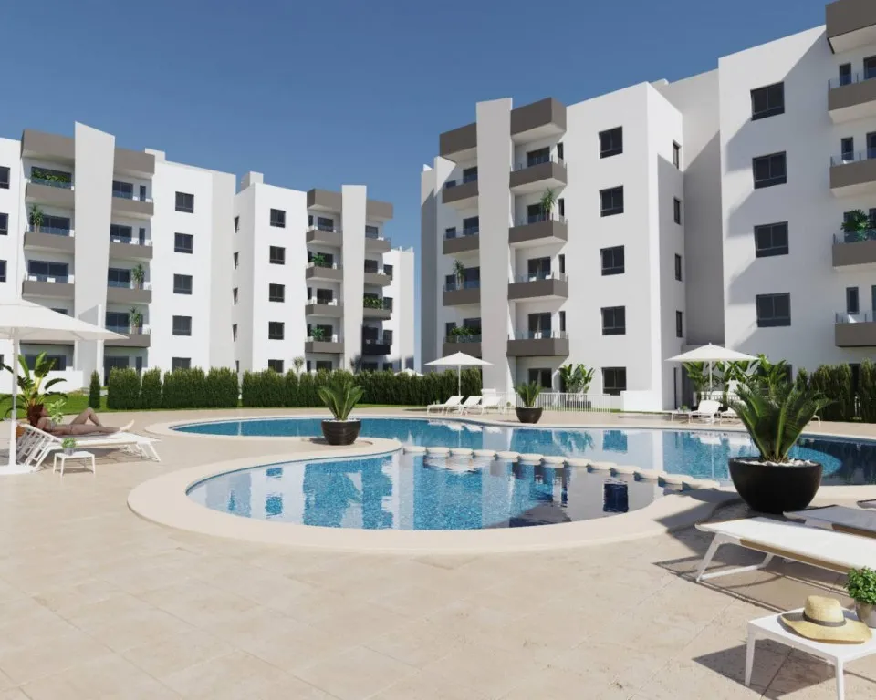 SAN MIGUEL DE SALINAS - Predaj 2-spálňového bytu za 110 000 EUR - Angelina Residence s bazénom