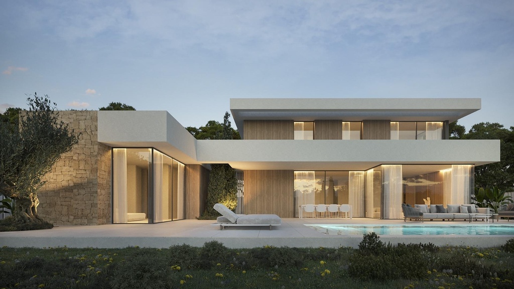 [redsp:2101-115-10-115] MORAIRA_TEULADA – Luxusná 6-spálňová vila od 2 175 000 € | Bazén, Terasa, Parkovanie