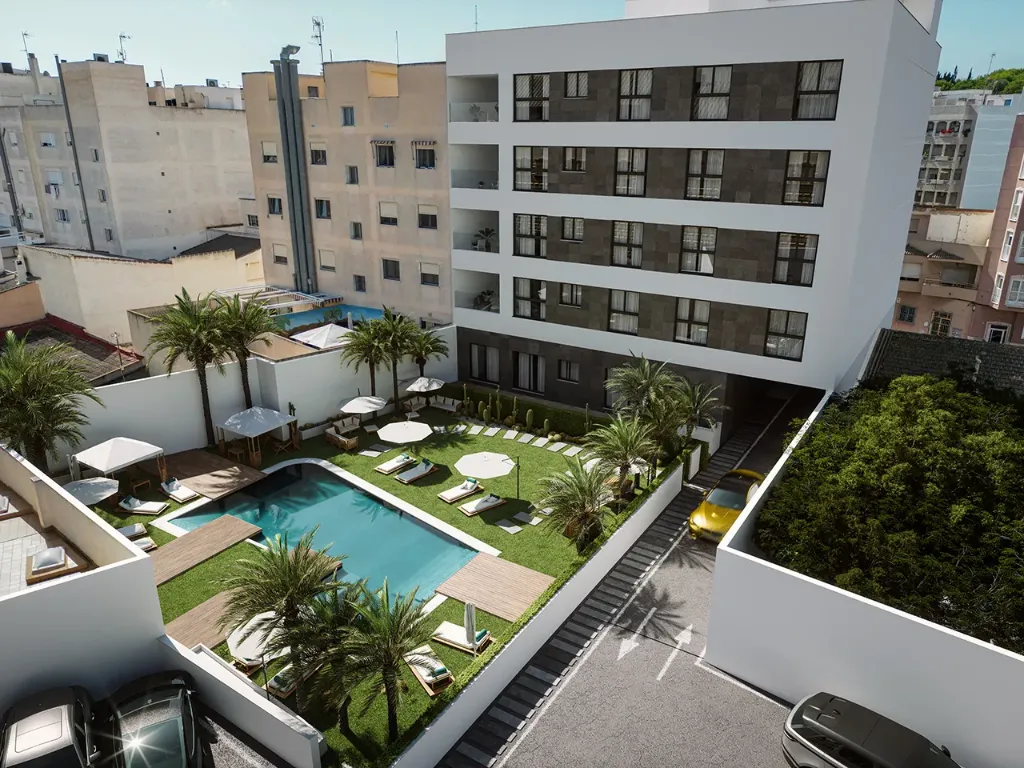 GUARDAMAR DEL SEGURA - New apartments in the center of Guardamar del Segura - 2 and 3 bedroom apartments with pool and parking