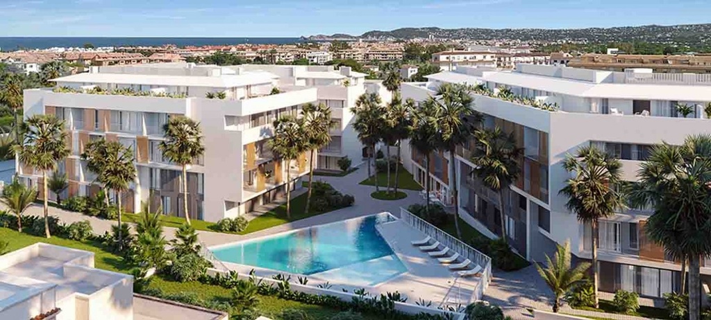 [redsp:1267-87-10-115] JÁVEA XÀBIA – Modern 3-bedroom penthouse by the sea from 555 000 € | 800 m from the beach, Pool, Terrace