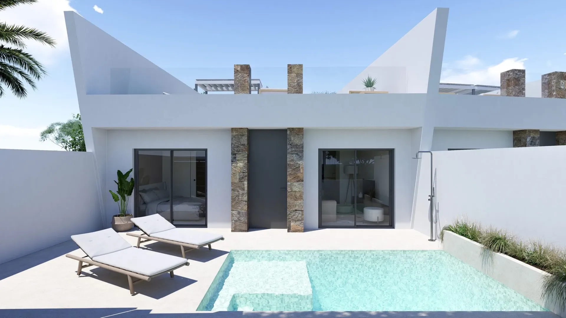 ROLDÁN - Moderné vily s bazénom na predaj v Španielsku – Residencial CUBE - Murcia