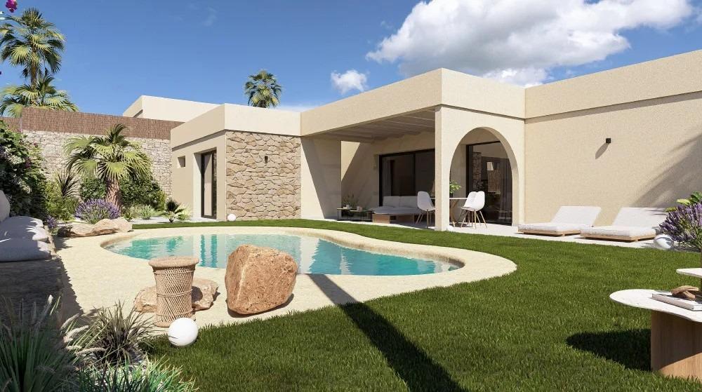 [redsp:2897-115-10-115] BAÑOS Y MENDIGO – Moderne 3-Schlafzimmer-Villa ab 479 000 € | Pool, Terrasse, Parkplatz