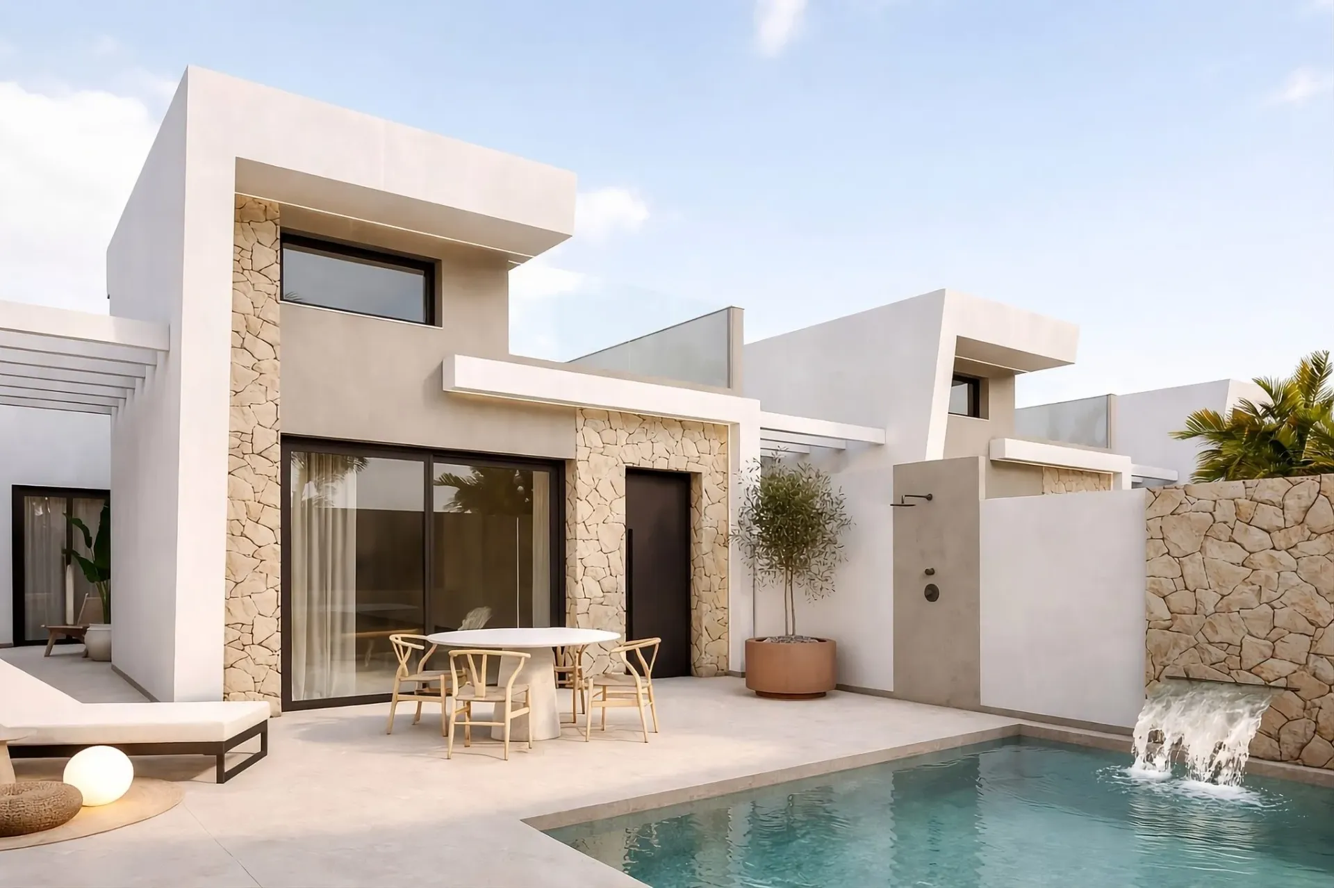 LOS ALCÁZARES - Villa Serena Sun Golf – Novostavby víl s bazénom a soláriom