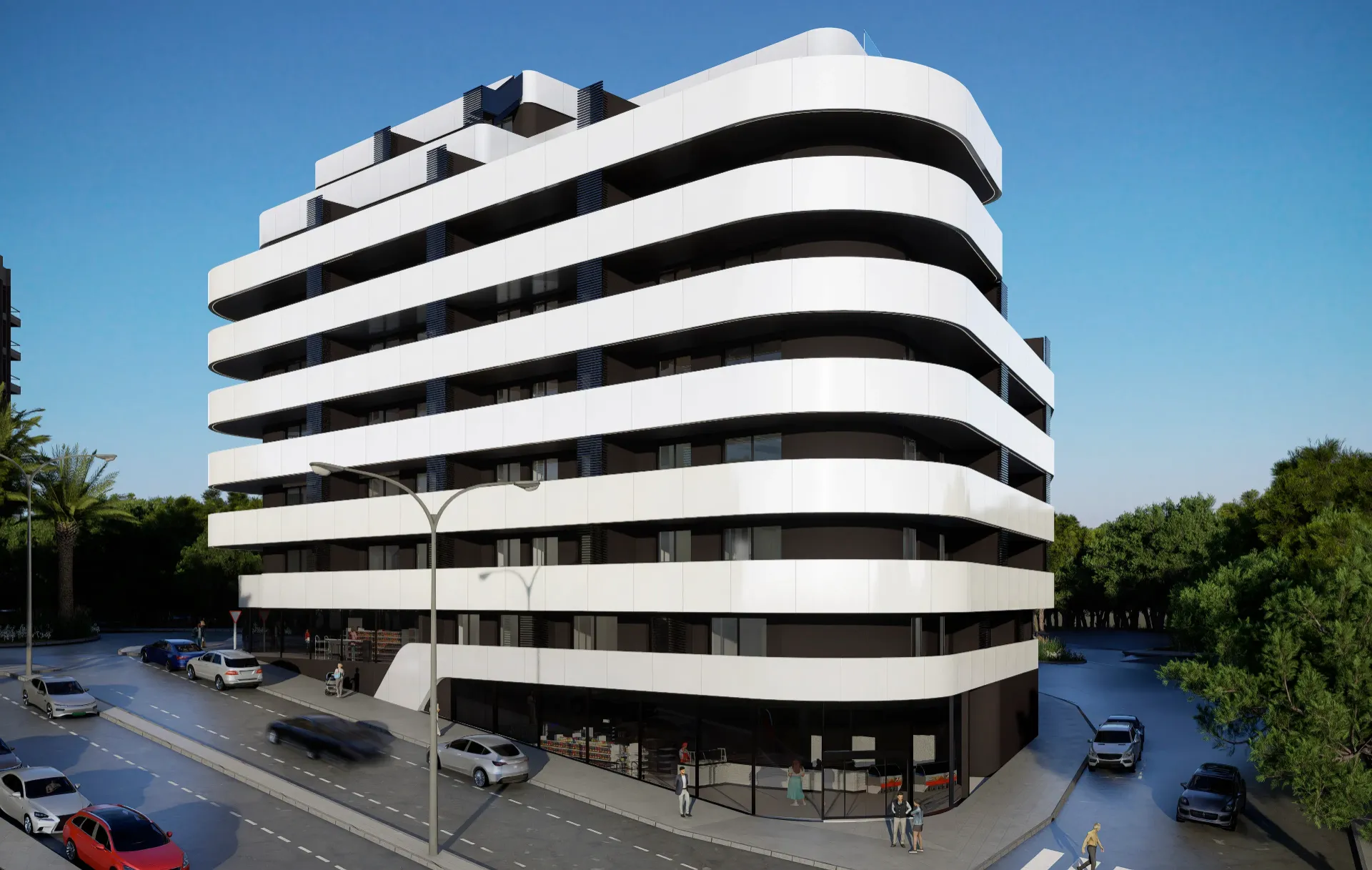 CALPE – Residencial Los Balcones de Calpe – 1, 2 a 3-spálňové apartmány s panoramatickým výhľadom na more, len kroky od pláže – Alicante, Costa Blanca
