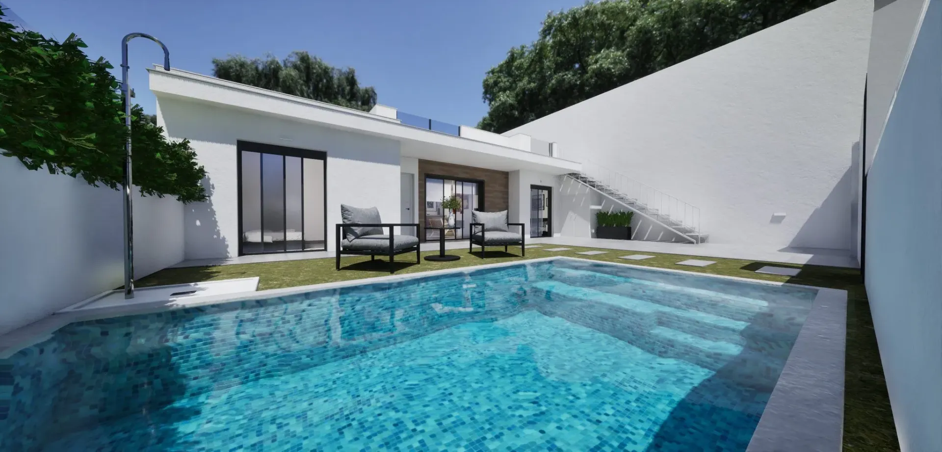 TORRE PACHECO - Novostavba exkluzívnej vily s 3 spálňami, súkromným bazénom a soláriom v srdci slnečnej Murcie – len pár minút od mora - 279 900 €