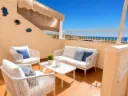 SANTA POLA – Bungalov s panoramatickým výhľadom na more priamo pri plážach Santiago Bernabéu | 90 m²