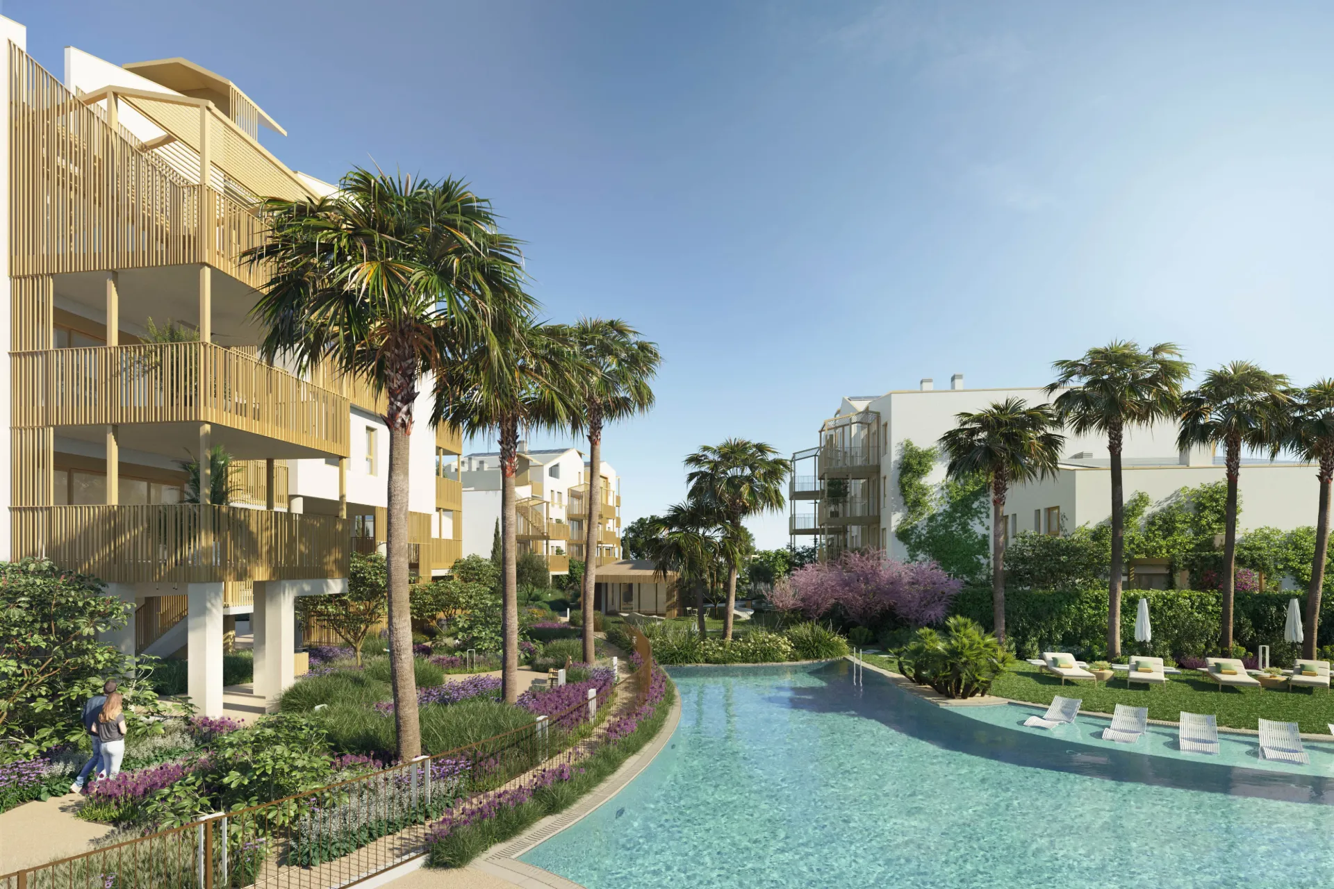 EL VERGER – Talasa Utopian Village – 1, 2 a 3-spálňové apartmány – 500 m od mora, od 260 000 €