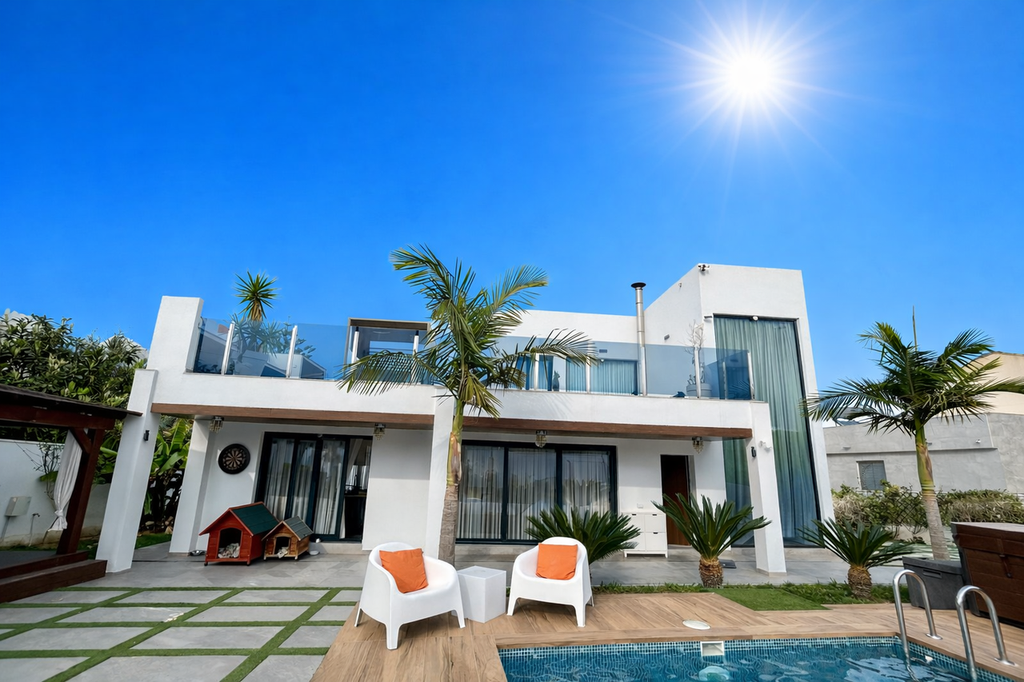[second:527-435-11-854] LOS BALCONES – Luxury 3-bedroom villa from 1 320 000 € | Pool, Terrace, Golf